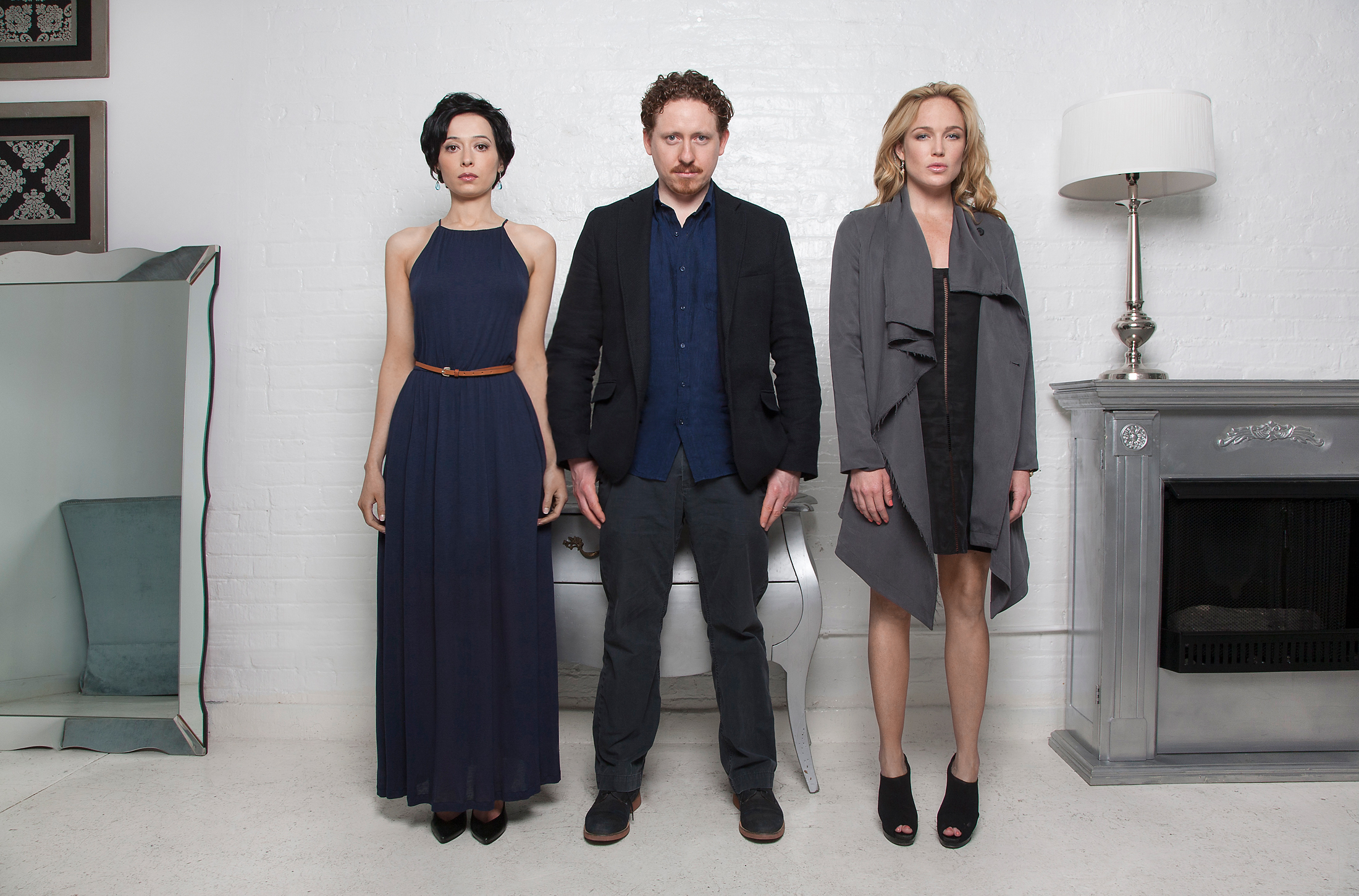 Puna, Caradog and Caity Lotz at Tribeca Film Festival